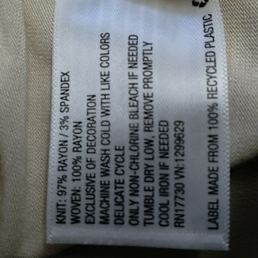 Knox Rose cream embroidered blouse size XXL - Picture 10 of 10